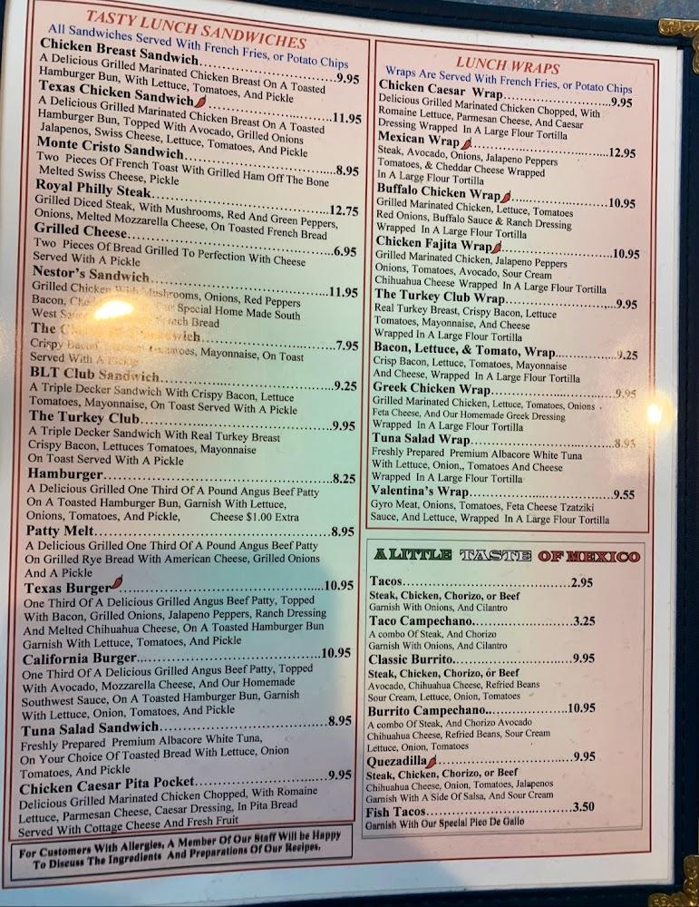 Pilich Station Grill Menu image 4
