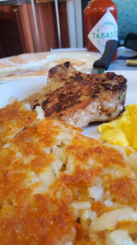 Pork Chop and Eggs